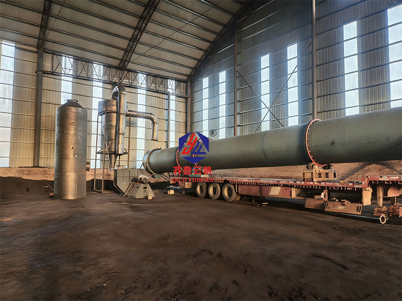 山西晉中車載煤泥烘干生產(chǎn)線